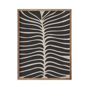 Imagem de Pintura Em Tela Com Estampa Floral Boêmia, Decoração Botânica Abstrata