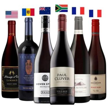 Imagem de Combo Pinot Noir do Mundo 6 Garrafas - Várias Marcas