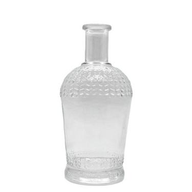 Imagem de Garrafa de Vidro Vazia Decorativa Sem Rolha 700ml - WebBar