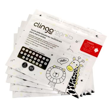 Imagem de Esterilizador Microondas Clingo Smart - 5 Unidades