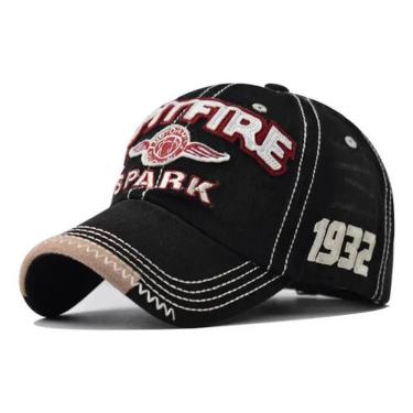 Imagem de Boné Baseball Acid Washed Vintage – Algodão Estonado Estilo Dad Hat – Luke Sports