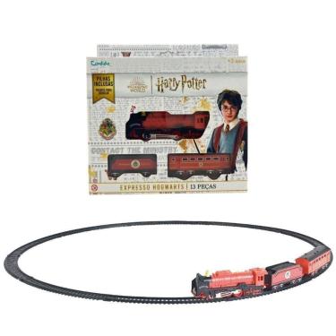 Imagem de Ferrovia Mágica Harry Potter Expresso Hogwarts - 13 Peças