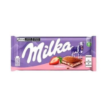 Imagem de Chocolate Milka Morango 100g