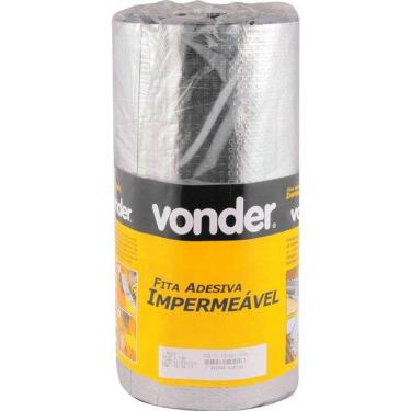 Imagem de Fita Adesiva Impermeável 30Cmx10M Aluminizada - Vonder