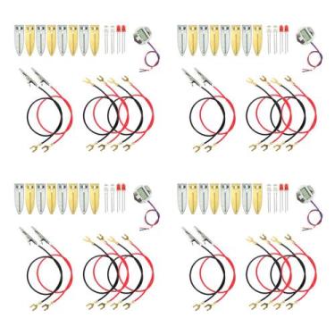 Imagem de Kit de experimentos científicos EUDAX Fruit Battery com relógio eletrô