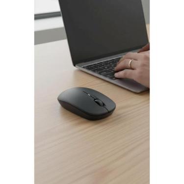 Imagem de Mouse Sem Fio Ergonômico Preto Alta Precisão - Congratulations Store
