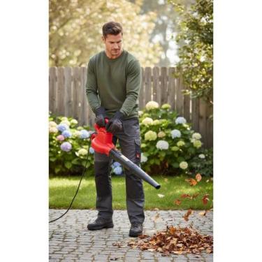 Imagem de Soprador Folhas Elétrico 2000W Potente 360km/h - Branco 220V - Congrat