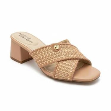 Imagem de Tamanco Modare Feminino Nude Camel Anatômico Casual - NUDE NATURAL CAMEL - 36-Feminino