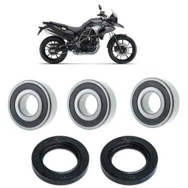 Imagem de Rolamentos Roda Traseira BMW F700GS kit - AD Parts