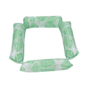 Imagem de Colchão Inflável Flutuante Para Água, Espreguiçadeira, Boia De Natação