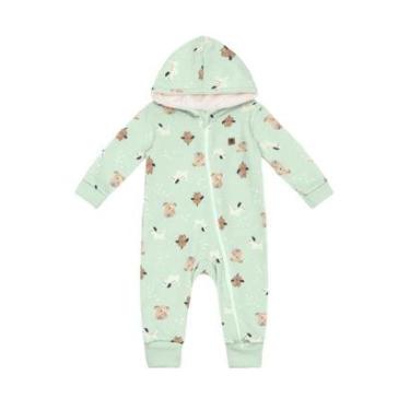 Imagem de Macacão bebê menino de cachorrinhos Brandili Baby-Unissex