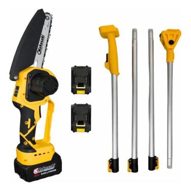 Imagem de Mini Motosserra 48v Kit Elétrico C/ Extensor De Cabo - nakasaki