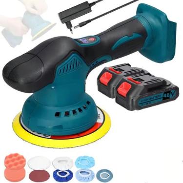 Imagem de Politriz Sem Fio Polidor Automotivo Para Pintura Vidro Polimento Profi