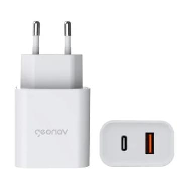 Imagem de Carregador Geonav, Ultrarapido, Super Power, 20W, USB, Branco