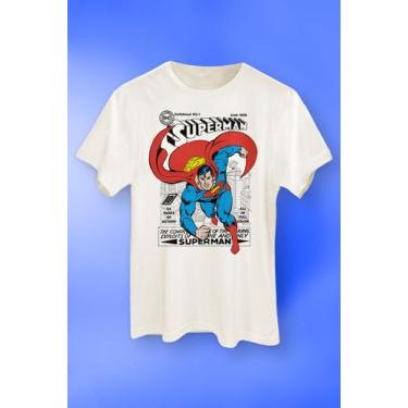 Imagem de Camiseta DC Comics Superman No. 1, G2, Off white