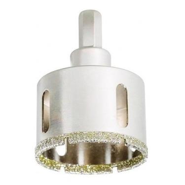 Imagem de Serra Copo Diamantada 50mm Porcelanato CURTA Cortag