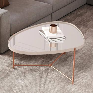 Imagem de Mesa de Centro Organica Espelhada Alamanda JB Moveis