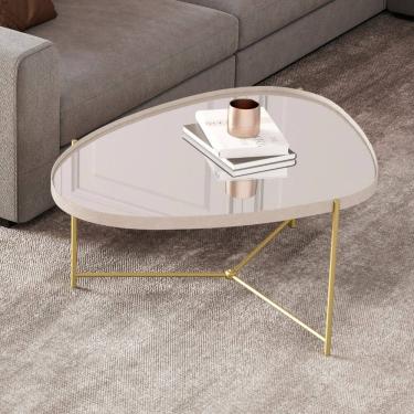 Imagem de Mesa de Centro Organica Espelhada Alamanda JB Moveis