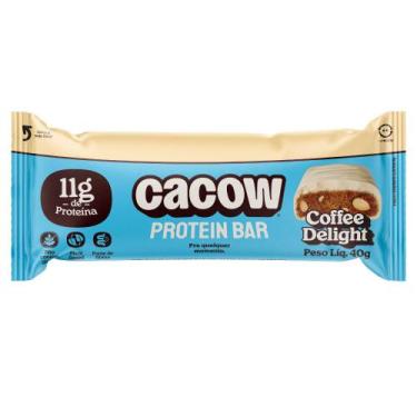 Imagem de Barra de Proteína Vegana Protein Bar Cacow Sabor Coffe Delight com 11g