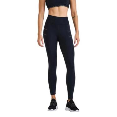 Imagem de Calça Legging Caju Brasil NP Esportiva 4 Bolsos, GG, Preto