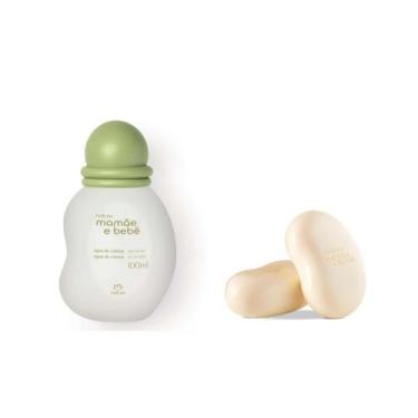 Imagem de kit mamãe e bebê água de colônia tradicional e sabonete barra 2 unidad