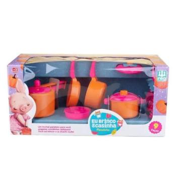 Imagem de Conjunto de Cozinha Infantil Paneleiro 608 Nig Brinquedos