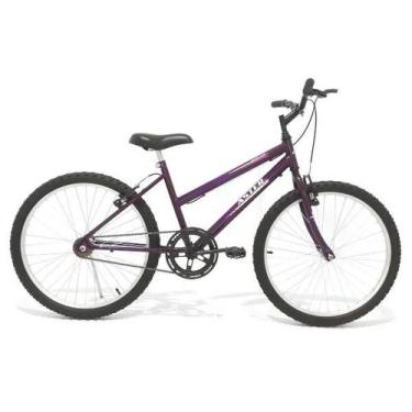 Imagem de Bicicleta aro 24 Juvenil Menina Aster Galax, Roxo