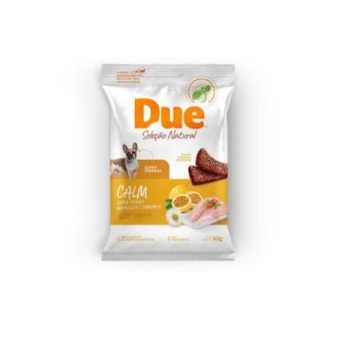 Imagem de Bifinho Due Natural Calm Cães Frango/Maracujá/Camomila 60g
