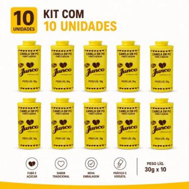 Imagem de Kit 10 Canelas em Pó Junco 30g cada