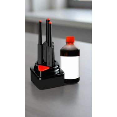 Imagem de Kit 3 Pincéis Para Cartazes + Tinta 500ml + Brindes - Congratulations 
