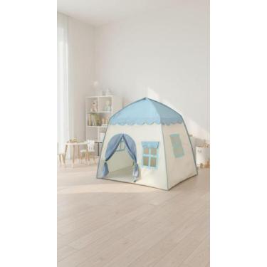 Imagem de Barraca Tenda Infantil Casa Cabana Azul - Congratulations Store