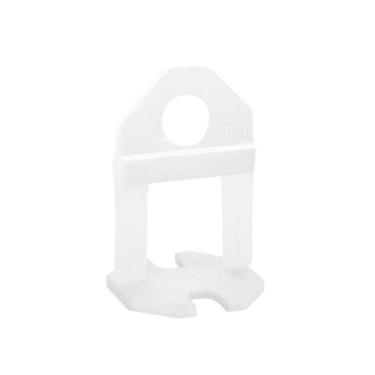 Imagem de Nivela Piso Base Fit com 1,5mm de Espessura e 100 Peças Transparente Nivela Piso