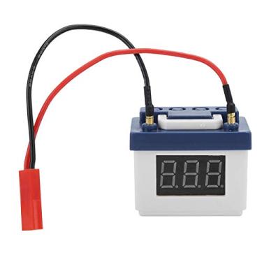 Imagem de Alarme de baixa voltagem, alarme de baixa voltagem de bateria rápida de plástico, para SCX10 / TRX4 Veículo RC Carro RC Ferramenta Carro RC(Branco)