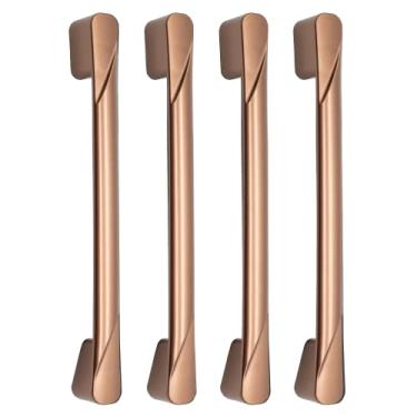 Imagem de 4 Peças Puxador Gaveta Cozinha Banheiro Quarto Goot 192mm (Cobre Fosco)