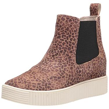 Imagem de Dolce Vita Bota feminina de cano curto, Camurça de leopardo Dk, 6