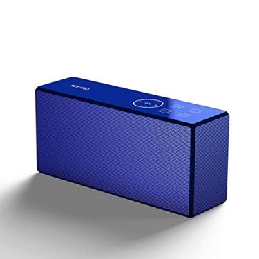 Imagem de Alto-falante Bluetooth Multifunções Outdoor Heavy Bass 10 m Alcance 15h Playtime FM Rádio, Azul