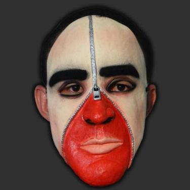 Imagem de Máscara Homem Zíper Terror Carnaval Halloween - Spook Elástico