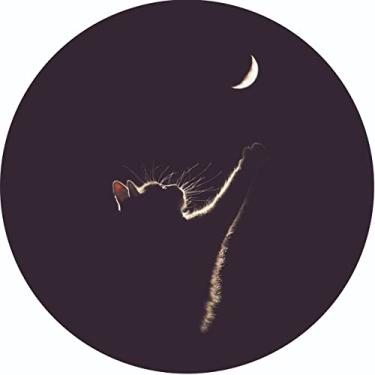 Imagem de Capa para estepe Ecosport Crossfox Felino Gato e Lua CN902 - Lorben