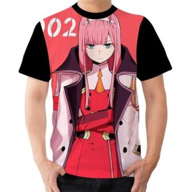 Imagem de Camiseta Camisa Personalizada Zero Two Estampa Anime 2 - Dias No Estil