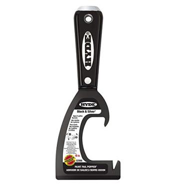 Imagem de HYDE Abridor 02996, para uso com tampas de plástico de 1,5 litros e balde, 7,6 cm, preto/prata