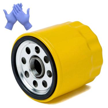 Imagem de HooDELL 52 050 02 Filtro de óleo com luvas, desempenho profissional compatível com Kohler 52 050 02 S, Cub Cadet LTX 1040, cortador de grama/trator estender a série Life Filtro de óleo