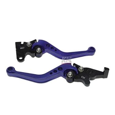 Imagem de Manete Esportivo Regulavel Cbx200 Strada Cbx250 Twister Cb300R Azul Spencer