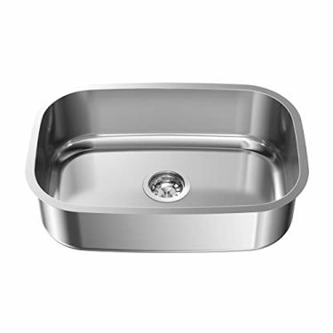 Imagem de Cuba Inox N1 46x30x15 Alto Brilho Com Válvula Ghelplus
