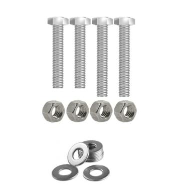 Imagem de Kit parafusos inox suporte motor compativel com DT CG150 Titan Fan 2004 a 2015 CG150 Sport CG125 Fan 09/18 Fixação Peito motor Chassi