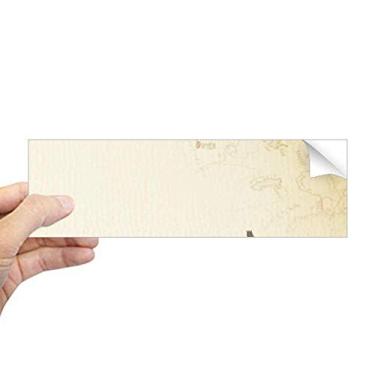 Imagem de DIYthinker Camelo Pintura chinesa de seda, mapa de estrada, retangular, decalque de janela