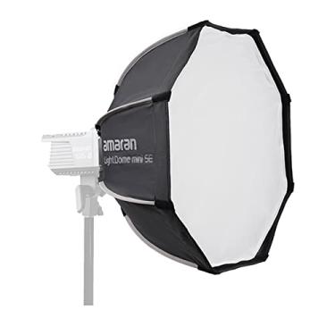 Imagem de Aputure Amaran Light Dome Mini SE Deep Parabolic Softbox Bowens Mount Modificador de luz suave octogonal, com travas de liberação rápida Design para Amaran 150c e 300c, 60xs,100xs,200xs e outras luzes