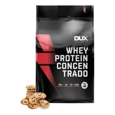 Imagem de Whey Protein Concentrado - 1800G - Dux Nutrition Sabor Cookies - Força