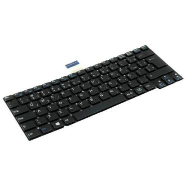 Imagem de Teclado Para Notebook Bringit Compatível Com Sony Vaio Svt1411bpxs Abn