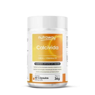 Imagem de Calcivida 600Mg - Suplemento De Cálcio E Vitamina D - Nutraway