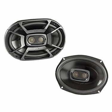 Imagem de Polk Audio Alto-falante coaxial DB692 DB+ Series 15,24 cm x 23 cm para carro e fuzileiro naval, alto-falante de áudio de 3 vias para barco e carro, resposta de frequência de 30-22 kHz, cone Woofer de